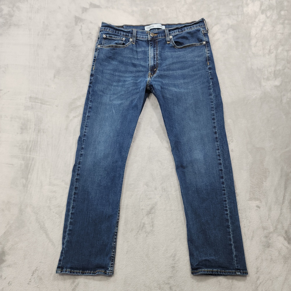 Signature By Levi Strauss Jeans Mens 34x30 Blue S51 Straight Leg Stretch Denim